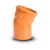 UPVC Elbow 15° Size 75 mm Orange | Arabian Plastic Manufacturing CO.(APLACO) - Image 1