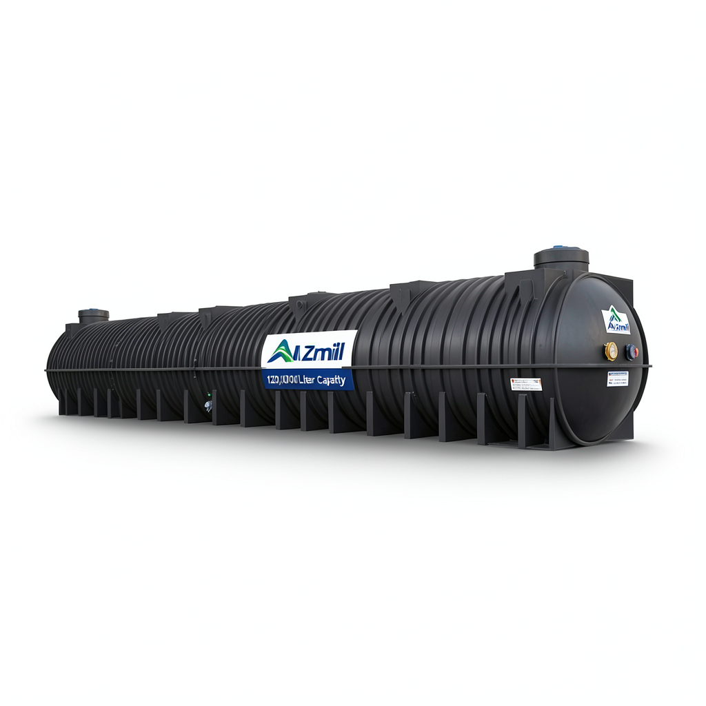 Water Tank Al Zamil Underground Polyethylene 120000 Liter Capacity | Al Zamil Tanks