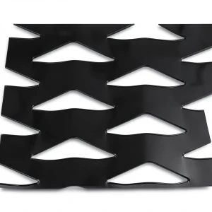 Hot Rolled Expanded Metal Mesh Memari Shape Thickness 1.4 mm Size 1.22×2 M