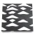 سلك شبك معدني (بقلاوه) حديد اسود تصميم معماري سماكة 1.4 مم مقاس 1.22×4 م - Image 1