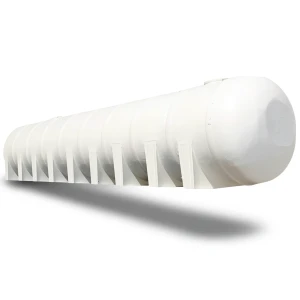 Water Tank Marjan Horizontal 3000 Liter Fiberglass Diameter 121cm Length 284cm