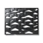 سلك شبك معدني (بقلاوه) حديد اسود تصميم معماري سماكة 1.5 ملم عرض 1.22 متر طول 4 متر