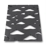سلك شبك معدني بقلاوة تصميم معماري سمك 1.2 مم عرض 1.22 متر طول 4 متر