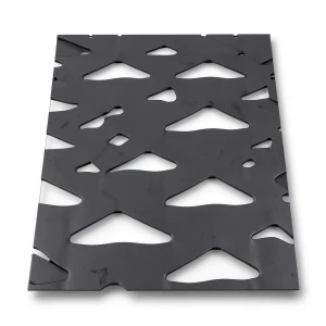 سلك شبك معدني بقلاوة تصميم معماري سمك 1.2 مم عرض 1.22 متر طول 4 متر