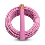 كابل نحاس THHN/THWN قطر 12.7 مم 600 فولت 500 قدم وردي عزل PVC 105° | شركة الفنار