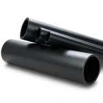 مواسير بلاستيك HDPE ضغط 10 بار [PE 100] قطر خارجي 250 مم سماكة 14.8 مم لون أسود