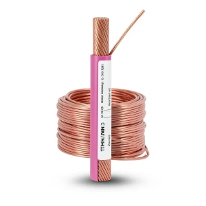 كابل نحاس THHN/THWN قطر 16.1 مم معزول PVC 105° اللون وردي 600 فولت الطول 500 قدم | شركة الفنار