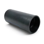 أنابيب HDPE ضغط 10 بار PE 100 قطر خارجي 355 مم سمك 21.1 مم لون أسود