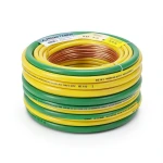 THHN/THWN Copper Cable PVC 105°C Insulation Diameter 5.5 MM 600 Volt 500 Feet Yellow with Green | Al Fanar
