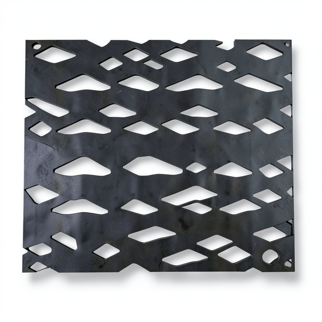 Hot Rolled Expanded Metal Mesh Memari, Wire Diameter 1.4 mm, Size 1.22×7 M