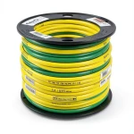 THHN/THWN Copper Cable PVC 105°C Insulation Diameter 15.1 MM 600 Volt 500 Feet Yellow with Green | Al Fanar Alfanar