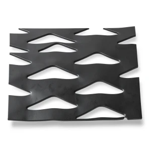 Hot Rolled Expanded Metal Sheet Flattened Memari Shape, Wire Diameter 1.5 mm, Size 1.22×5 M