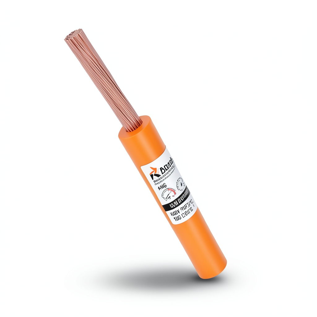 سلك نحاس مجدول 16 AWG، 600 فولت، معزول PVC +105°C برتقالي | شركة كابلات الشرقية للصناعة