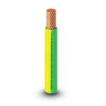 THHN/THWN Copper Cable PVC 105°C Insulation 4.2 MM Diameter 600 Volt 500 Feet Yellow with Green | Al Fanar