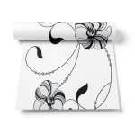 Wall Covering Collection Aruba 5 m² White and Black, Product Code 5716-15 | YT-41675032