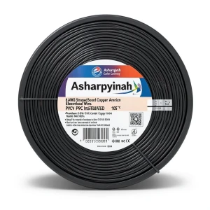 8 AWG Stranded Copper American Electrical Wire PVC Insulated 105°C Black 600V 500ft | Asharqiyah Cables Company for Industry