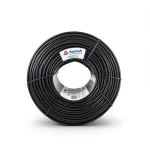 سلك امريكي 3 AWG نحاس مجدول معزول PVC 105°C أسود، 600 فولت، 500 قدم | شركة كابلات الشرقية للصناعة