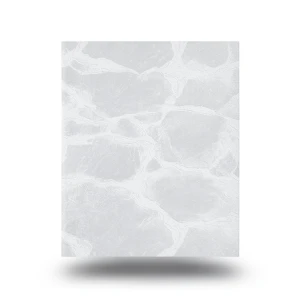 Decorative Wall Covering Venice Collection 5 m² White with Grey | YT-35721871