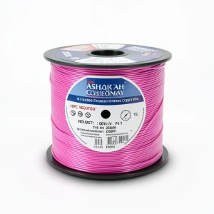 سلك نحاس مجدول 18 AWG مطلي بالقصدير، عزل PVC 105°C، زهرى، 600 فولت، 2500 قدم | شركة كابلات الشرقية للصناعة