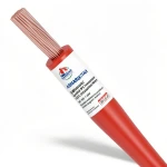 لفة سلك 16 AWG نحاس مجدول معزول PVC +105°C احمر، جهد 600 فولت | شركة كابلات الشرقية للصناعة