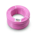 سلك كهرباء نحاس مجدول 16 AWG مطلي بالقصدير، معزول PVC 105°C، زهرى، 600 فولت، 2500 قدم | شركة كابلات الشرقية للصناعة
