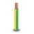 كابل نحاس THHN/THWN معزول بمادة PVC 105° قطر 3.9 مم 600 فولت طول 500 قدم أصفر مع أخضر | شركة الفنار - Image 1