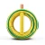 كابل نحاس THHN/THWN معزول PVC 105° موديل PVC 105 قطر 2.5 مم 600 فولت طول 500 قدم أصفر مع الأخضر | شركة الفنار - Image 1