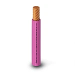THHN/THWN Copper Cable PVC 105°C Insulation Diameter 9.3 MM 600 Volt 500 Feet Pink | Al Fanar