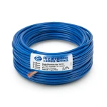 Flexible Single Electrical Wire 120mm 450/750V Copper Conductor PVC Insulated Blue | Riyadh Cables Group