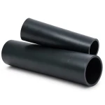أنابيب HDPE ضغط اسمي 20 بار PE 100 قطر خارجي 225 مم SDR 9 سمك 25.2 مم لون أسود