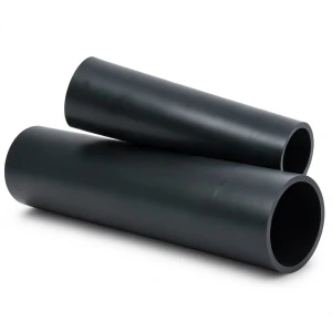 أنابيب HDPE ضغط اسمي 20 بار PE 100 قطر خارجي 225 مم SDR 9 سمك 25.2 مم لون أسود