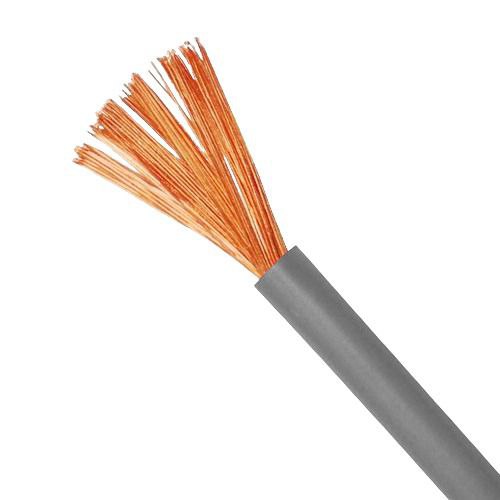 لفة سلك كهرباء نحاس شعر 4 مم 450/750 فولت، عزل PVC سماكة 0.8 مم، لون رمادي | Riyadh Cables | مجموعة كابلات الرياض