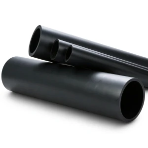 أنابيب HDPE ضغط اسمي 20 بار PE 100 قطر خارجي 450 مم SDR 9 أسود
