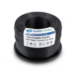 1.5mm Flexible Copper Wire 450/750V 100m Black Color | Riyadh Cables Group