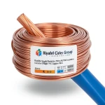 Flexible Single Electric Wire 25mm2 450/750V Copper PVC Insulation Blue | Riyadh Cables Group