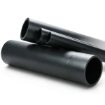 مواسير HDPE ضغط 10 بار PE 100 قطر خارجي 225 مم سماكة 13.4 ملم لون اسود