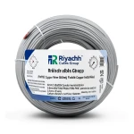 6mm2 Copper Flexible Wire 450/750V PVC Insulated 0.8mm Thick Gray | Riyadh Cables Group