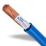 Flexible Single Electrical Wire 120mm 450/750V Copper Conductor PVC Insulated Blue | Riyadh Cables Group