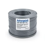 لفة سلك كهرباء 16 AWG نحاس مجدول معزول PVC +105°C، جهد 600 فولت، رمادي | شركة كابلات الشرقية للصناعة