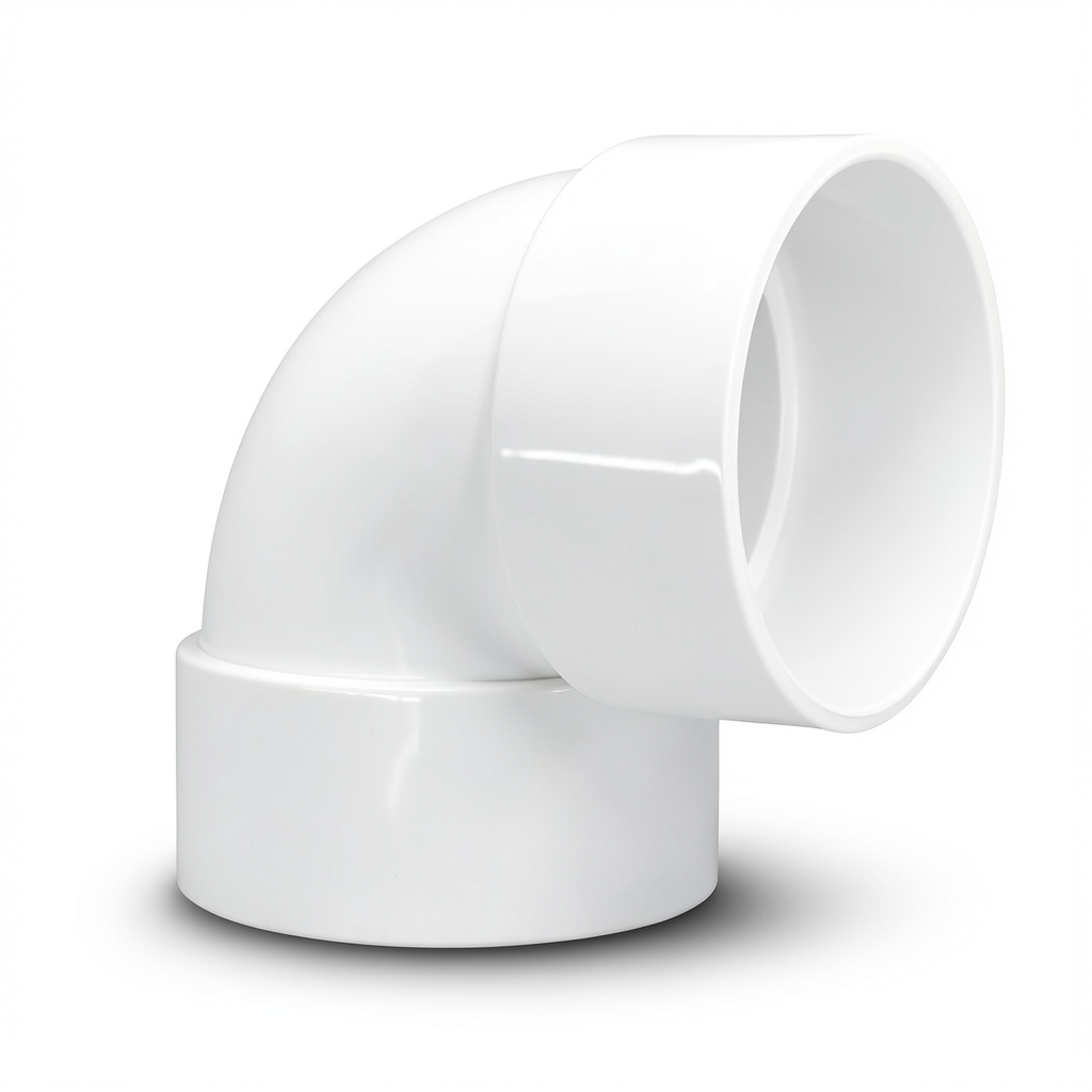 UPVC Elbow 90° ¾ inch White Color