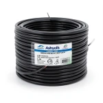 لفة سلك كهرباء امريكي 6 AWG نحاس مجدول عزل PVC 105°C أسود 600 فولت 500 قدم | شركة كابلات الشرقية للصناعة