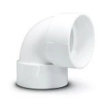 كوع UPVC زاوية 90° مقاس 1½ انش لون ابيض