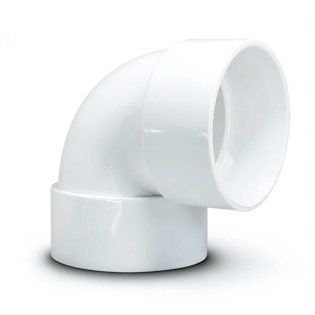 UPVC Elbow 90° 1½ inch White Color