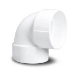 كوع UPVC زاوية °90 مقاس 2 انش أبيض جدول 40