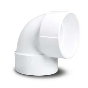 كوع UPVC زاوية °90 مقاس 2 انش أبيض جدول 40