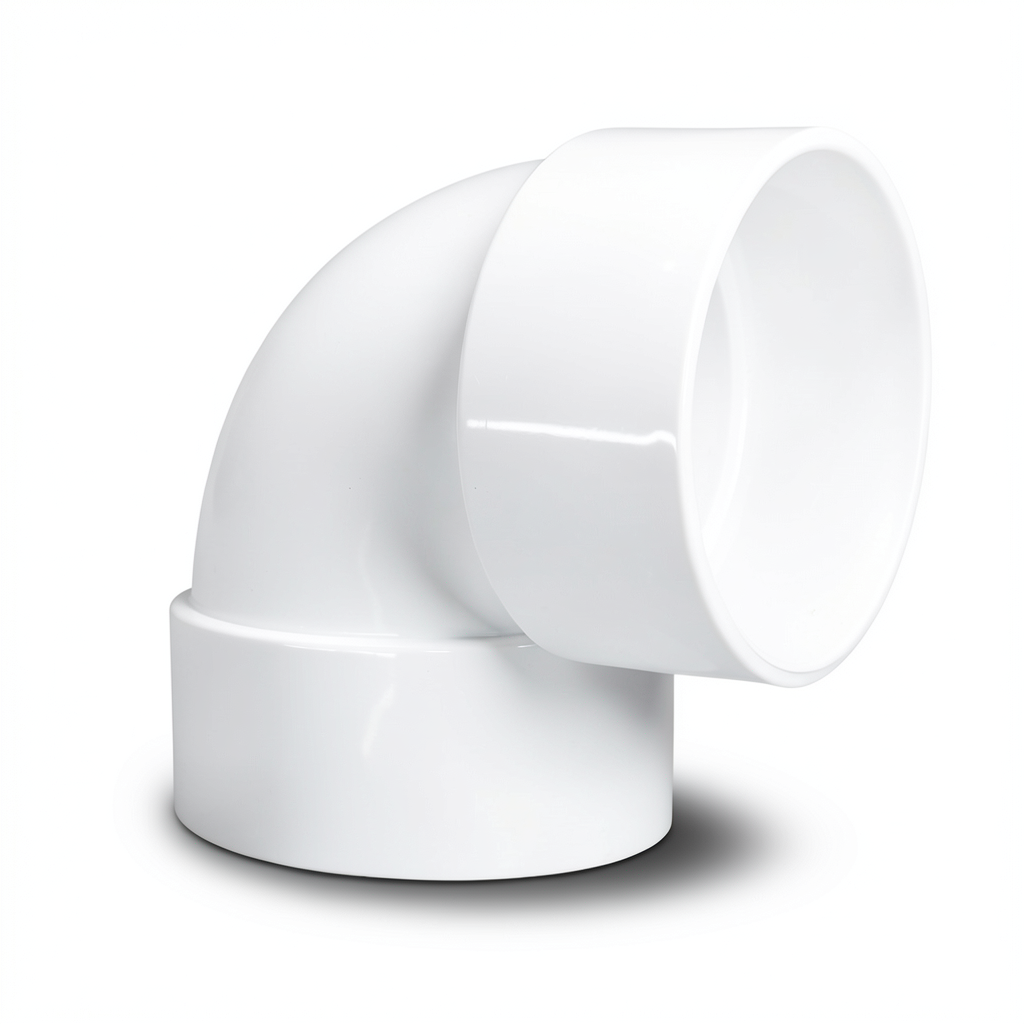 UPVC Elbow 90° 2 inch White, Schedule 40