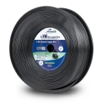 4 AWG Stranded Copper American Electric Wire, PVC Insulation 105°C, Black, 600V, 500 ft | Asharqiyah Cables Company for Industry