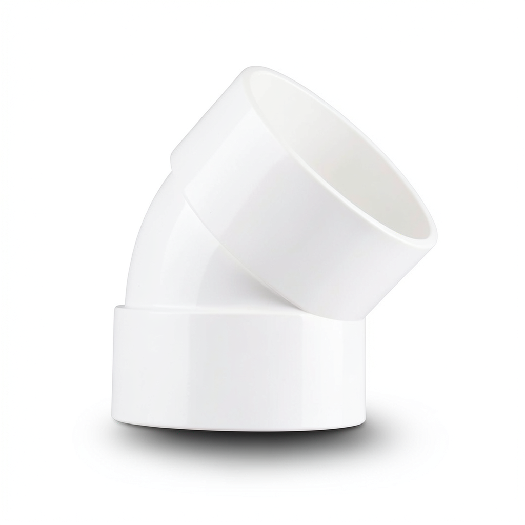 UPVC Elbow 45° 1½ inch White