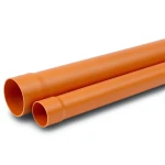 انابيب بلاستيك UPVC ضغط 160 psi مقاس 1/2 1 إنش سماكة 2.36 مم لون برتقالي | مصنع المُنى