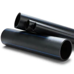 أنابيب HDPE ضغط 10 بار PE 100 قطر خارجي 1000 مم لون أسود